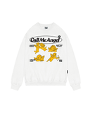  CALL ME ANGEL SWEATER WHITE 