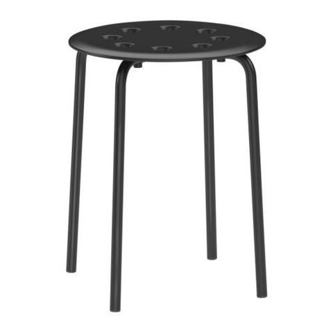  Ghế đẩu Ikea Marius 32 x 40 x 45 cm ( ĐEN ) 