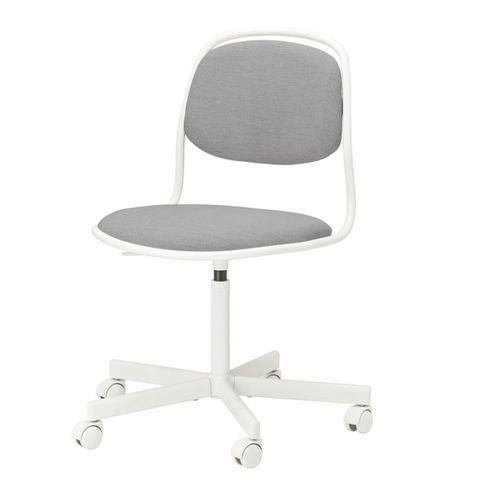  Ghế trẻ em ÖRFJÄLL IKEA - Children's desk chair, white, Vissle pink 