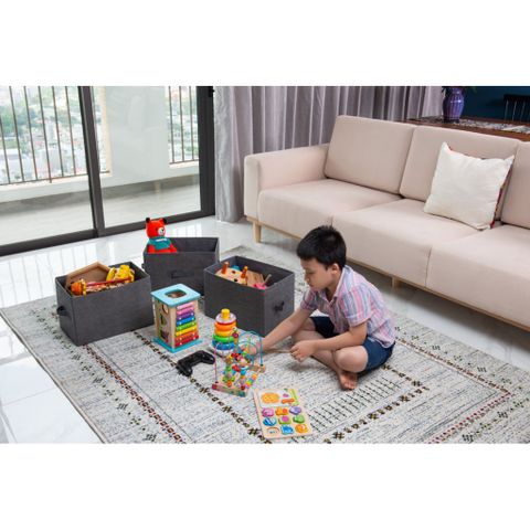  SET 3 hộp đựng đồ tiện ích xuất khẩu Nhật Bản - YMS 3P_CHIKOHOME 