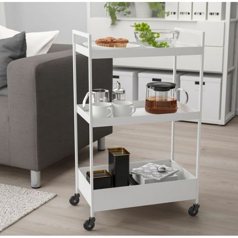  Kệ di động ba tầng bánh xe IKEA NISSAFORS chính hãng 