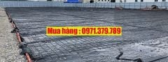 Nilon lót sàn màu đen đổ bê tông 2025 - Màng PE màu đen