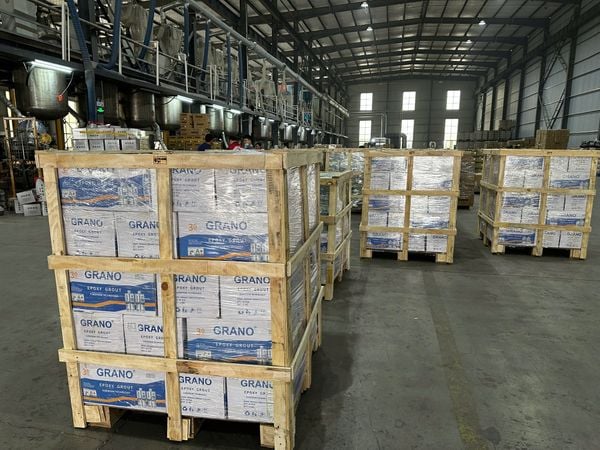 Keo chà ron Grano - Keo chít mạch Grano gốc epoxy 2 thành phần Giá rẻ