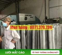 Lưới mắt cáo tô tường chống nứt 2025