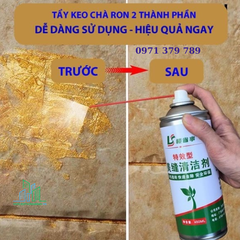 Dung Dịch Tẩy Keo Chà Ron Epoxy Hai Thành Phần 450ml - Tẩy Keo Dư Khi Chít Mạch Saveto, Lukyta, Kingsmen.....