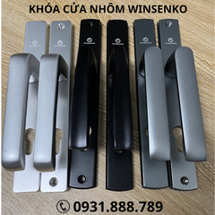 Khóa cửa nhôm Winsenko siêu đẹp nhôm nguyên khối