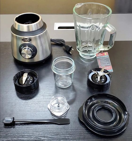 Máy xay sinh tố 2 cối Ladomax HA-9168-2