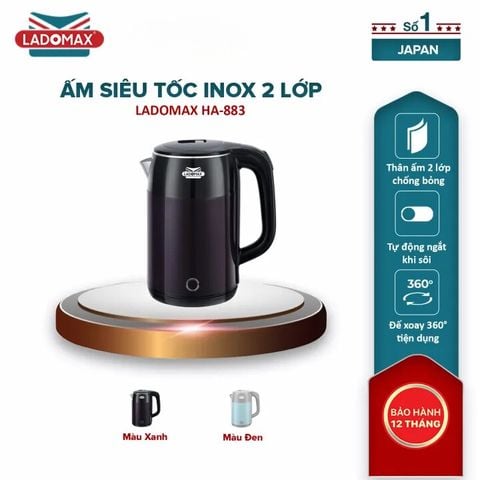 Ấm đun siêu tốc Ladomax HA-883