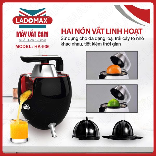 Máy vắt cam 1 đầu ép Ladomax HA-936