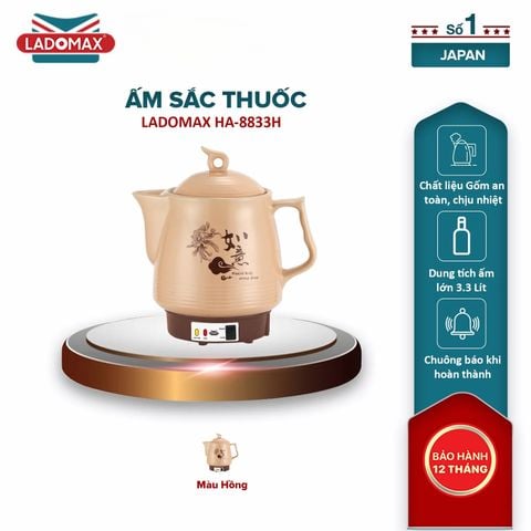 Ấm sắc thuốc Ladomax HA-8833H