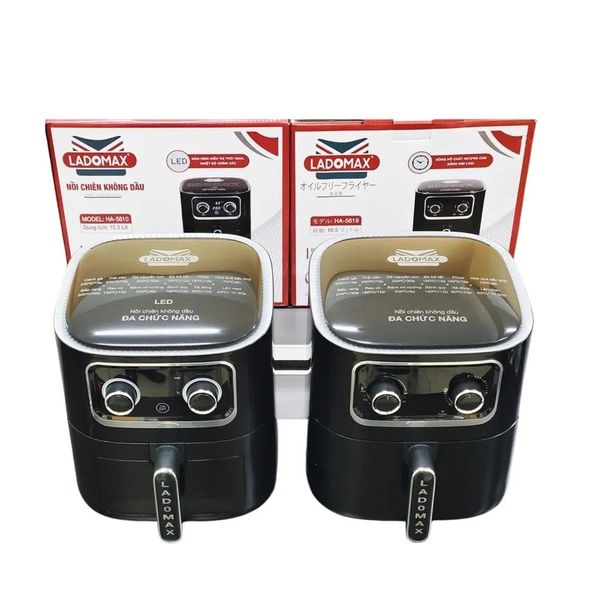 Nồi chiên không dầu Ladomax HA-5610 (10 Lít _Cơ)