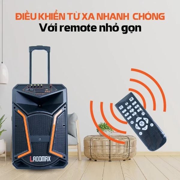 Loa kéo karaoke 3 tấc Ladomax V-S1231