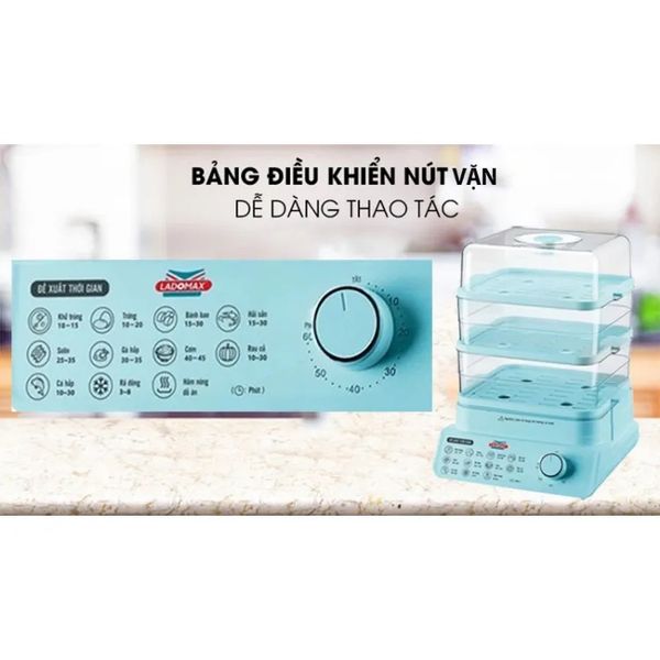 Nồi hấp điện Ladomax HA-2318