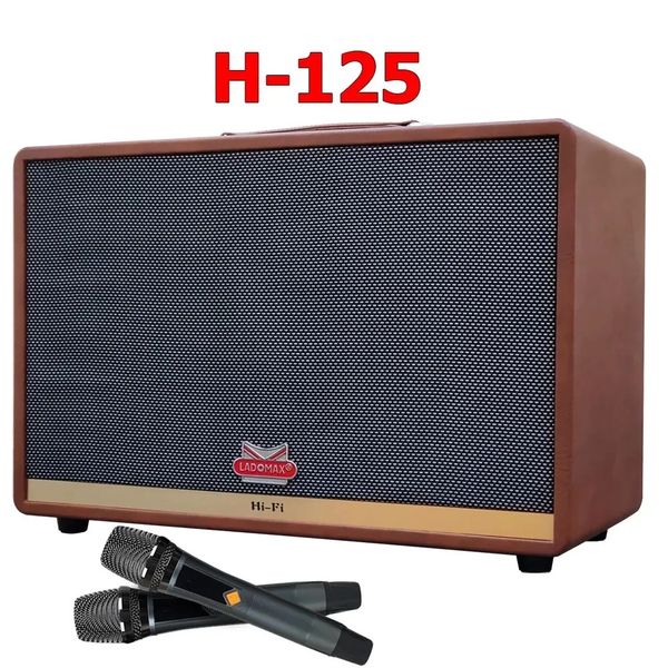 Loa Karaoke xách tay Cao Cấp Ladomax H-125 (Bass đơn 25cm)