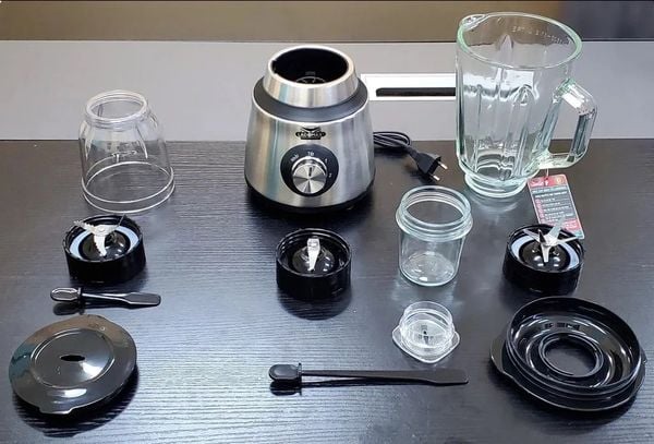 Máy xay sinh tố 3 cối Ladomax HA-9168-3