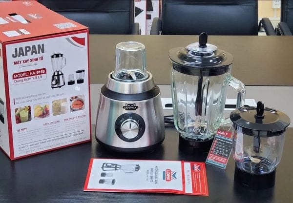Máy xay sinh tố 3 cối Ladomax HA-9168-3