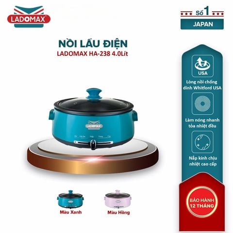 Nồi lẩu điện 4 lít Ladomax HA-238