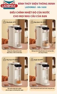 Bình Thủy Điện 3 Lít Ladomax HA-1630