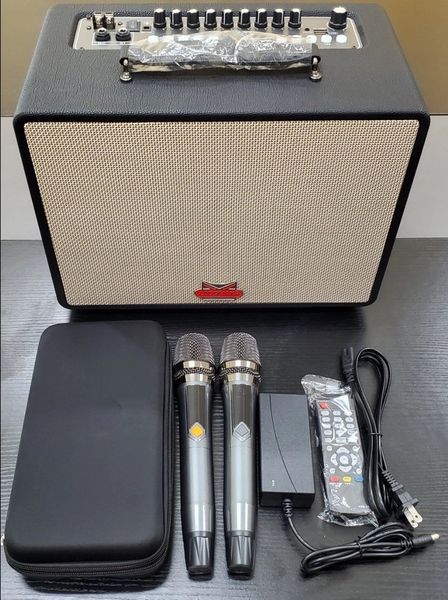 Loa karaoke xách tay cao cấp Ladomax X-125 (Bass đơn 25cm)