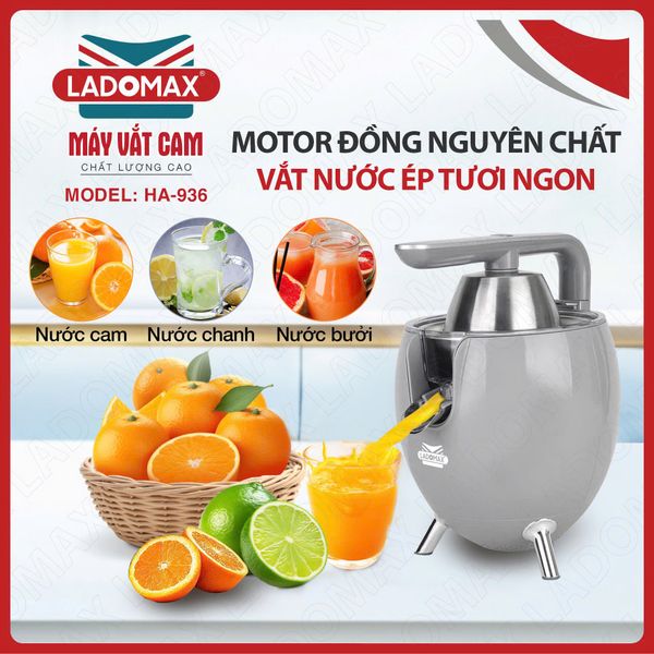 Máy vắt cam 1 đầu ép Ladomax HA-936