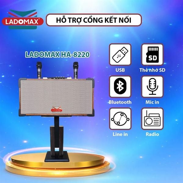 Loa Karaoke xách tay Cao Cấp HA-8220