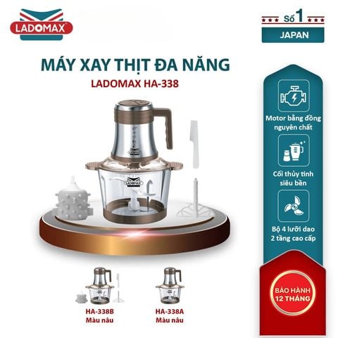 Máy xay thịt 2 Lít Ladomax HA-338