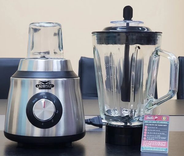 Máy xay sinh tố 2 cối Ladomax HA-9168-2