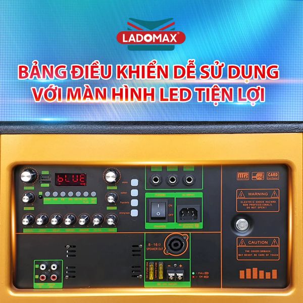 Loa karaoke di động cao cấp Ladomax K-D3600A(DSP)