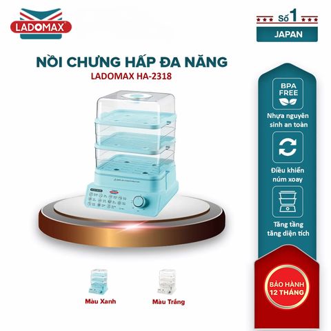 Nồi hấp điện Ladomax HA-2318