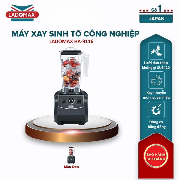 Máy xay sinh tố công nghiệp 2680W Ladomax HA-9116