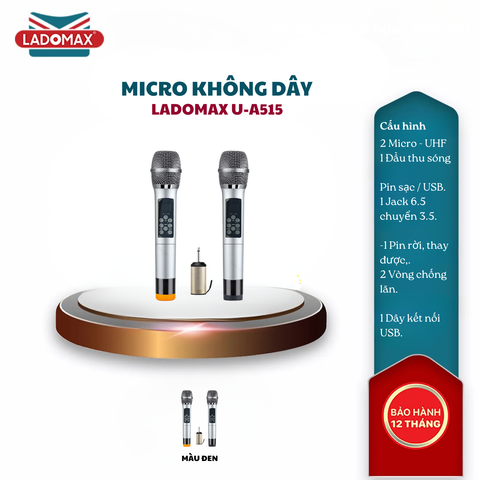 Micro không dây Ladomax U-A515