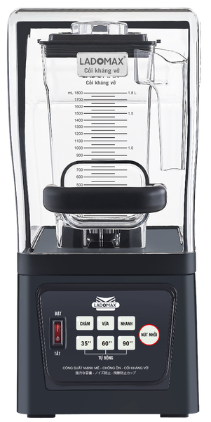 Máy xay sinh tố công nghiệp chống ồn Ladomax HA-9118