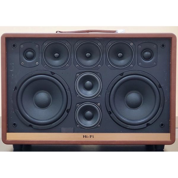 Loa Karaoke xách tay Cao Cấp Ladomax H-216 (Bass đôi 16.5cm)