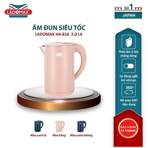 Ấm đun siêu tốc Ladomax HA-816