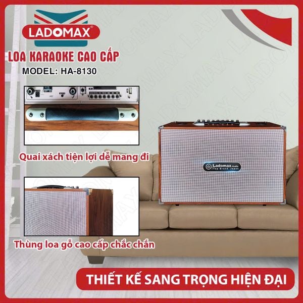Loa Karaoke xách tay Cao Cấp HA-8130