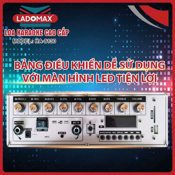 Loa Karaoke xách tay Cao Cấp HA-8130