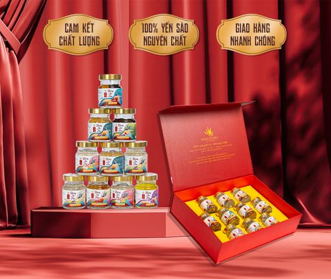  Combo 10 Hũ Yến Chưng Sẵn 