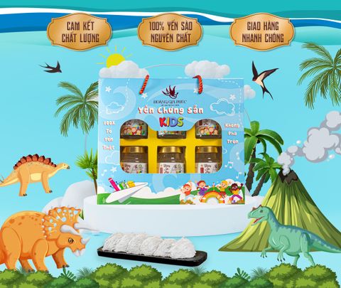  Set 6 Hũ Yến chưng sẵn cho bé 