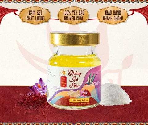  Yến Chưng Sẵn Saffron 