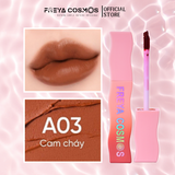  Son Kem Nhung, Mịn Mượt Chuẩn Màu Freya Cosmos YouthSpice Velvet Lipstick - 1.5gr 