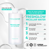  Nước Tẩy Trang Phục Hồi, Cấp Ẩm Sâu Cho Da Freya Cosmos FreshGlow Micellar Water - 400gr 