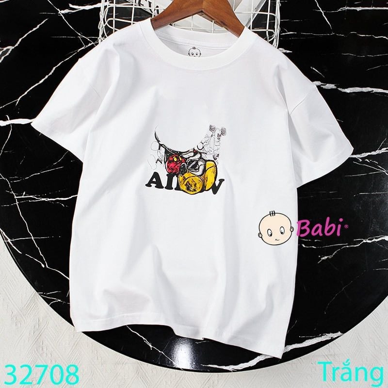  Áo Thun Tay Ngắn Hình M.i.c.k.e.y Cho Mẹ Và Bé (23kg - 75kg) 