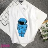  Áo Thun Sát Nách Bé Trai In Phi Hành Gia Sành Điệu (26kg-  57kg) 