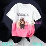  Áo Thun Tay Ngắn Loang Màu 3 La Bu Bu (15kg - 52kg) 