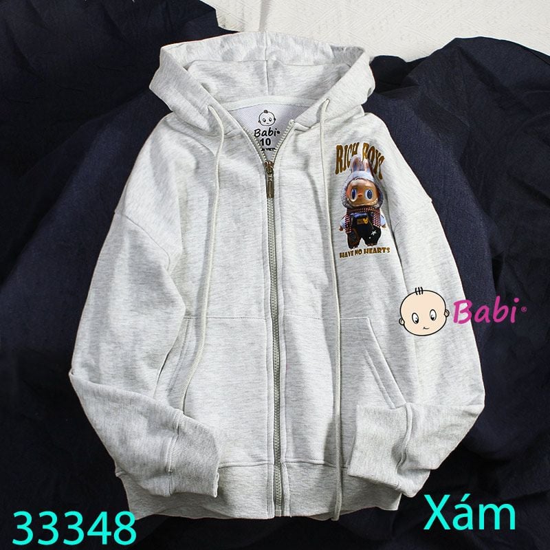  Áo Khoác Da Cá Cho Bé Hình La.Bu.Bu Size Đại (30kg - 70kg) 