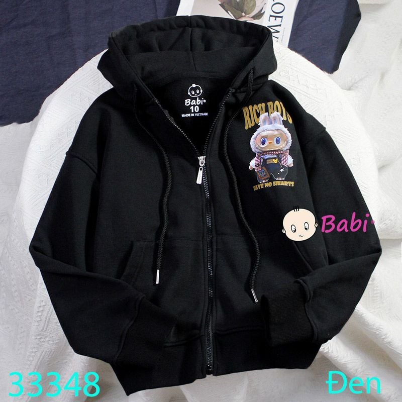  Áo Khoác Da Cá Cho Bé Hình La.Bu.Bu Size Đại (30kg - 70kg) 