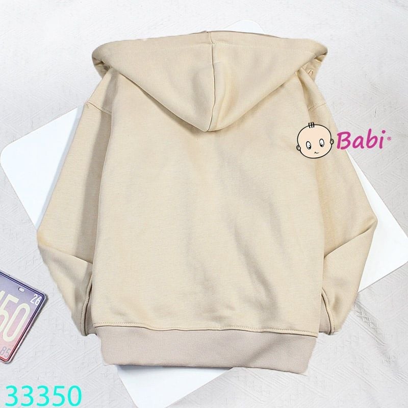  Áo Khoác Nỉ Cotton Trẻ Em Hình Babi-Tree (23kg - 60kg) 