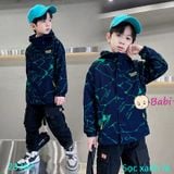  Áo Khoác Gió Cao Cấp Cho Bé Size Đại (35kg - 57kg) 