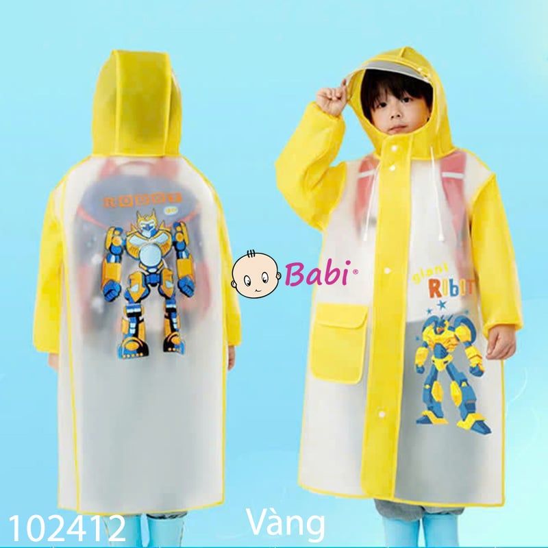  Áo Mưa Bé Trai Bé Gái Nhiều Họa Tiết 