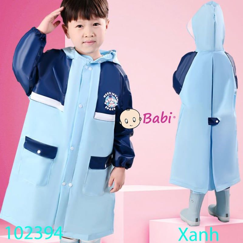  Áo Mưa Cho Bé Gái Bé Trai (cao 115-145cm) 